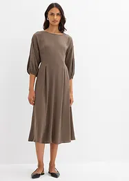 Crinkle kjole, bonprix