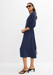 Crinkle kjole, bonprix