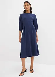 Crinkle kjole, bonprix