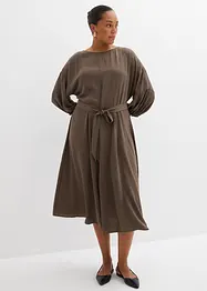 Crinkle kjole, bonprix