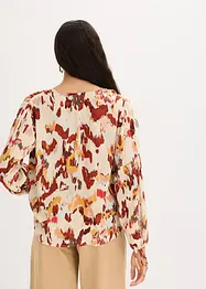 Blusetunika med lurex, bonprix