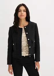 Jakke i mykt bouclégarn, bonprix