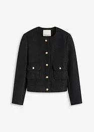 Jakke i mykt bouclégarn, bonprix