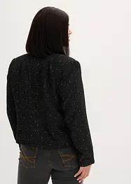 Kort blazer i myk bouclé, bonprix