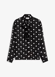 Bluse med sløyfe, bonprix