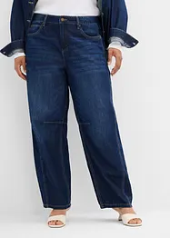 Ballong-jeans Mid Waist, super soft, bonprix