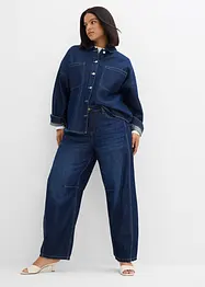 Ballong-jeans Mid Waist, super soft, bonprix