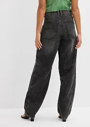 Ballong-jeans Mid Waist, super soft, bonprix
