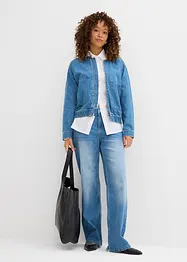 Bomberjakke i denim, bonprix