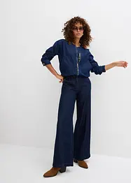 Bomberjakke i denim, bonprix