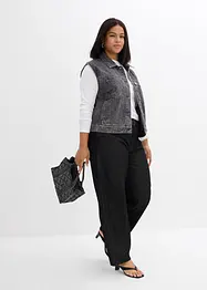 Jeansvest av bomull, bonprix