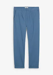 Regular-Fit bukse med buksepress, av bomullstwill, Straight, bonprix