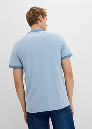 Piké-poloskjorte med glidelås, bonprix