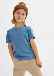 T-skjorte i 100% økologisk bomull (3-pack), bonprix