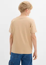 T-skjorte i 100% økologisk bomull (3-pack), bonprix