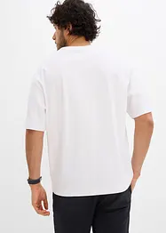 T-skjorte i 100% økologisk bomull med 3D-print, Loose Fit, bonprix