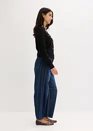 Cardigan med hullmønster, bonprix