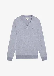 Finstrikket genser med bomull, bonprix