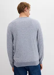 Finstrikket genser med bomull, bonprix