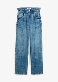 Wide Leg-jeans Mid Waist, bonprix