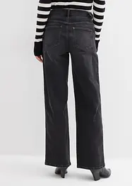 Wide Leg-jeans Mid Waist, bonprix