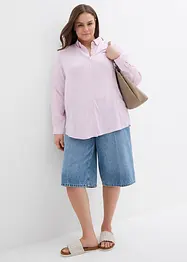 Skjortebluse av myk viskose, bonprix