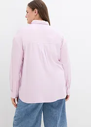 Skjortebluse av myk viskose, bonprix