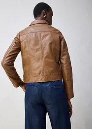 Skinnjakke i lammenappa, bonprix