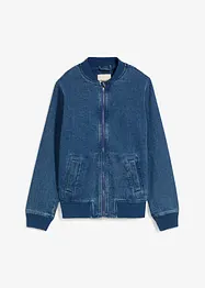 Bomberjakke i denim, bonprix