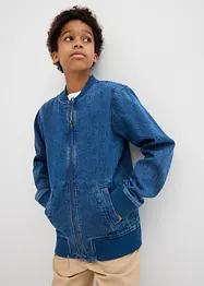 Bomberjakke i denim, bonprix