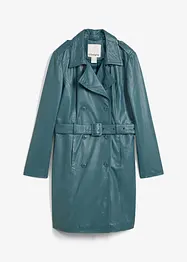 Skinn trenchcoat, bonprix