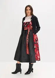 Tyrolerkjole med brodert forkle (2-delt sett), bonprix