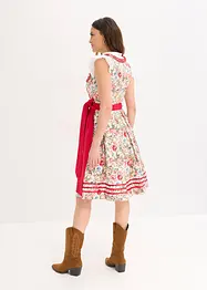 Tyrolerkjole med brodert forkle (2-delt sett), bonprix