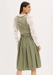 Dirndl med paljett-forkle (2-delt sett), bonprix