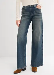 Wide Leg-jeans, High Waist, bonprix