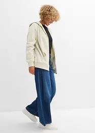 Sweatjakke med hette, bonprix