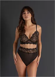 Bustier+stringtruse ouvert (2-delt sett), bonprix
