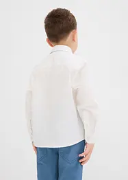 Langermet skjorte og tversoversløyfe (2-delt sett), bonprix