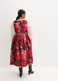 Tyrolerkjole med brodert forkle (2-delt sett), bonprix