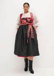 Tyrolerkjole med brodert forkle (2-delt sett), bonprix