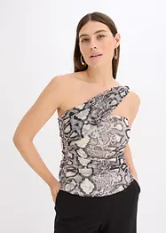 Asymmetrisk topp med cut-out, bonprix