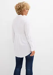 Lang bluse av viskose, bonprix