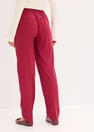 Pull on-bukse med press, bonprix