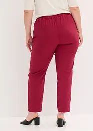 Pull on-bukse med press, bonprix
