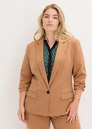 Blazer med draperte ermer, bonprix