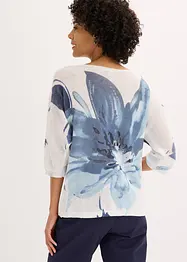 Genser med blomsterprint, bonprix