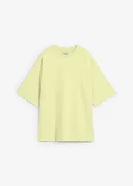 Oversized topp i formstabil økologisk bomull, bonprix