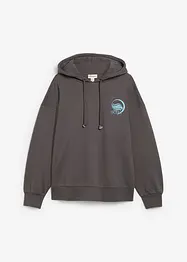 Hettegenser i 100% bomull, bonprix