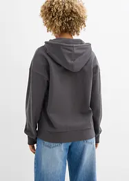 Hettegenser i 100% bomull, bonprix