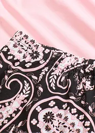 Kort pyjamas i 100% bomull, bonprix